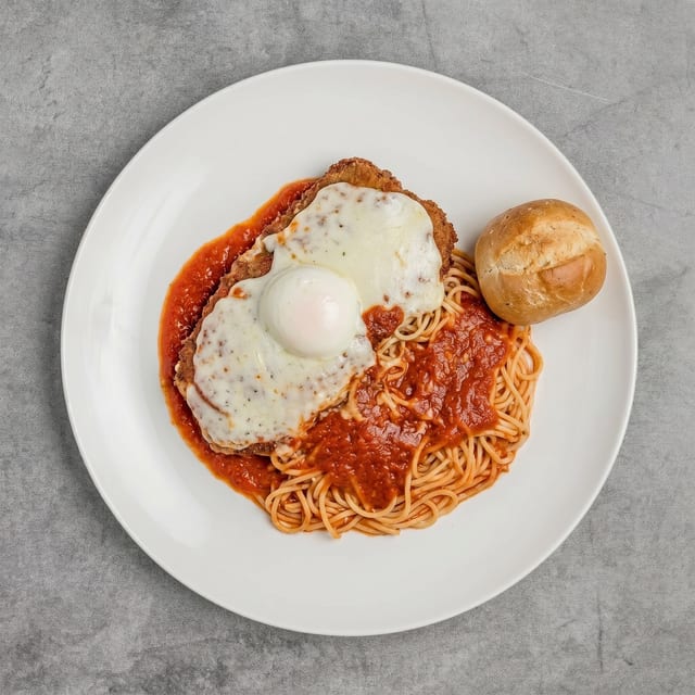 Chicken Parmigiana.