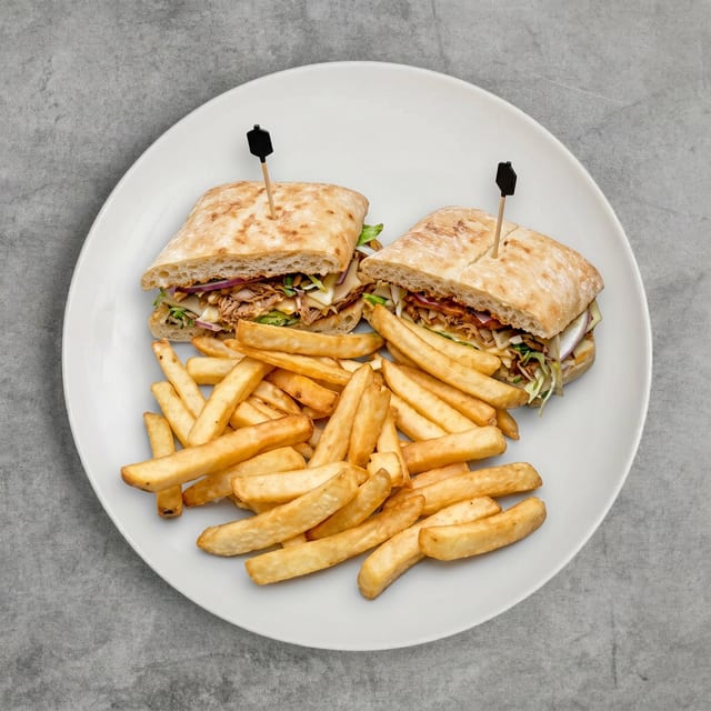 Tuscan Chicken Panini.