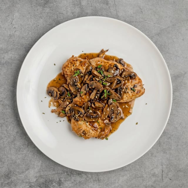 Chicken Marsala.