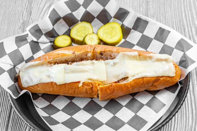 Chicken Steak Sandwich.