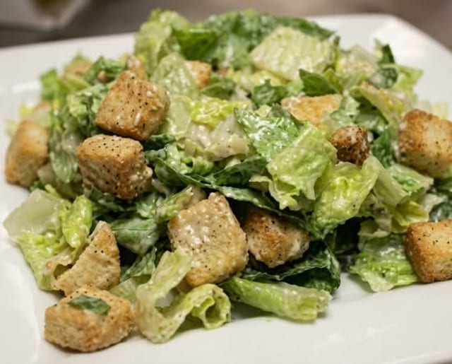 Chicken Caesar Salad Lunch.